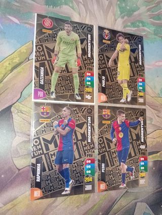4 Cromos Adrenalyn Momentum