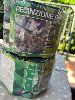 Recinzione giardino flessibile - 2 pezzi - 9x90cm