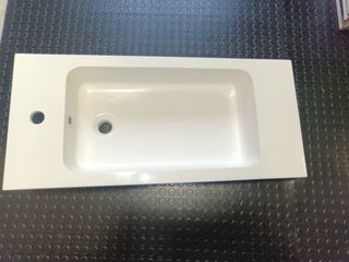 Lavabo resina Makonda blanco