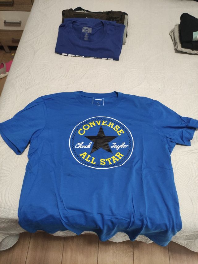 8 Camisetas Converse