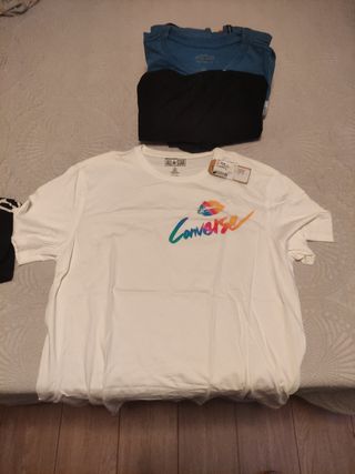 8 Camisetas Converse 