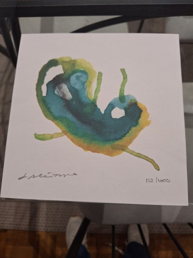 4 Fogli astratti LUIS Alcántara.