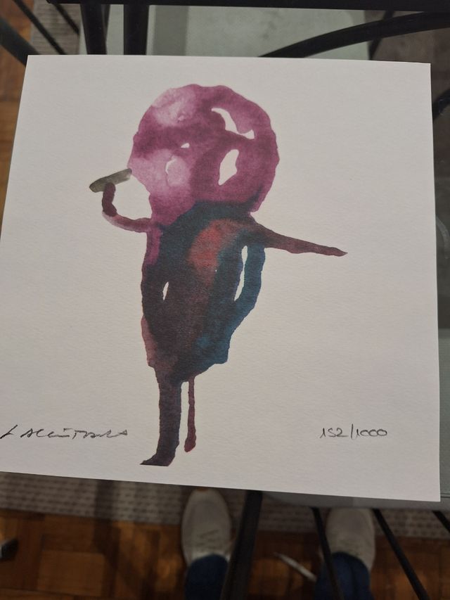 4 Fogli astratti LUIS Alcántara.