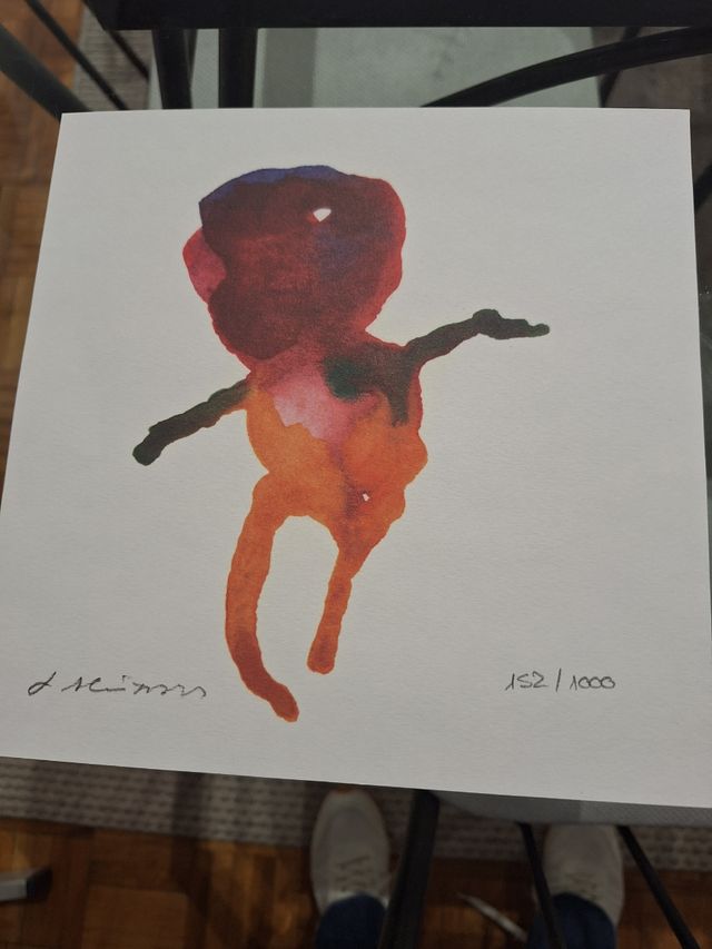 4 Fogli astratti LUIS Alcántara.