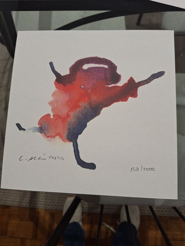 4 Fogli astratti LUIS Alcántara.