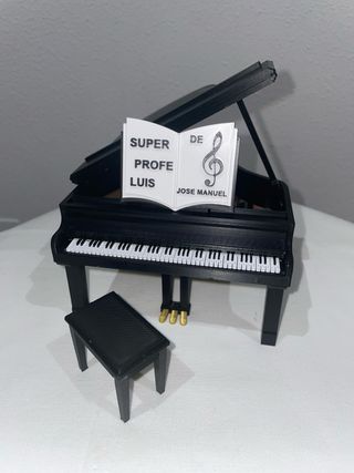 Miniatura Piano Cola 3D personalizado