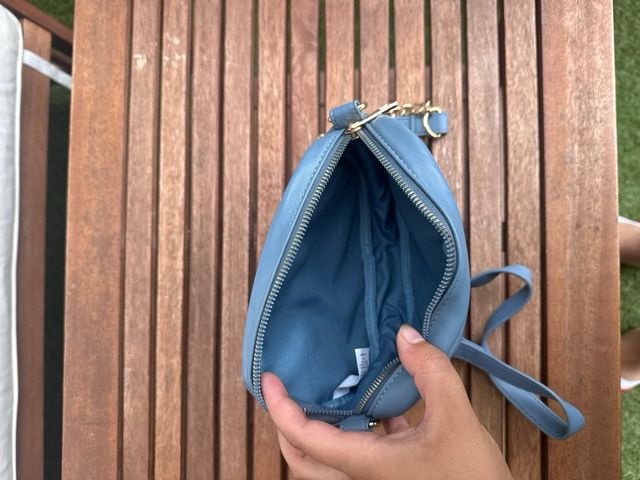 Bolso bandolera azul marino