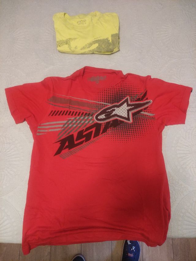 6 Camisetas Alpinestars