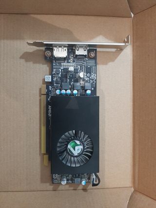 Tarjeta gráfica Radeon RX550 4GB marca maxsun