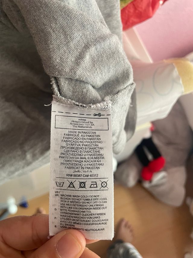 Camiseta Adidas cinza XL