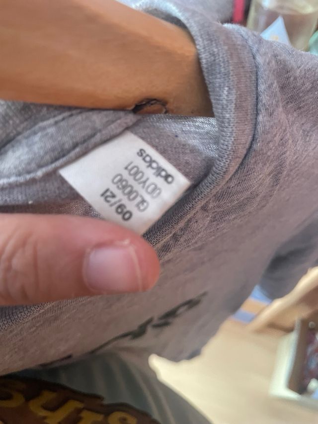 Camiseta Adidas cinza XL