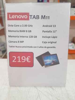 Lenovo Tab M11 Gris - NUEVA