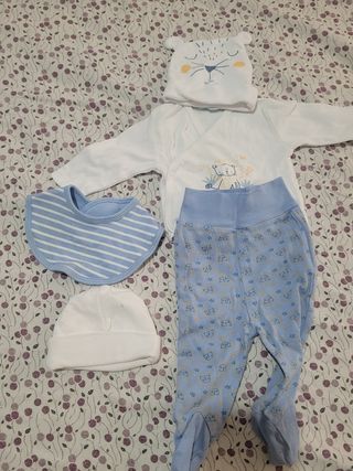 Ropa bebé 1 mes - Conjunto recién nacido