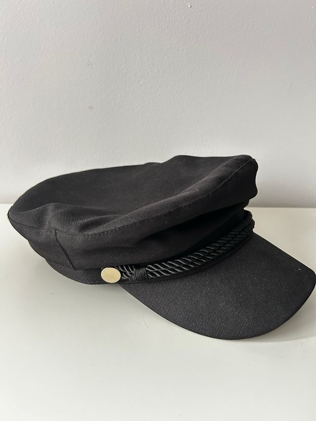 Gorra marinera negra H&M