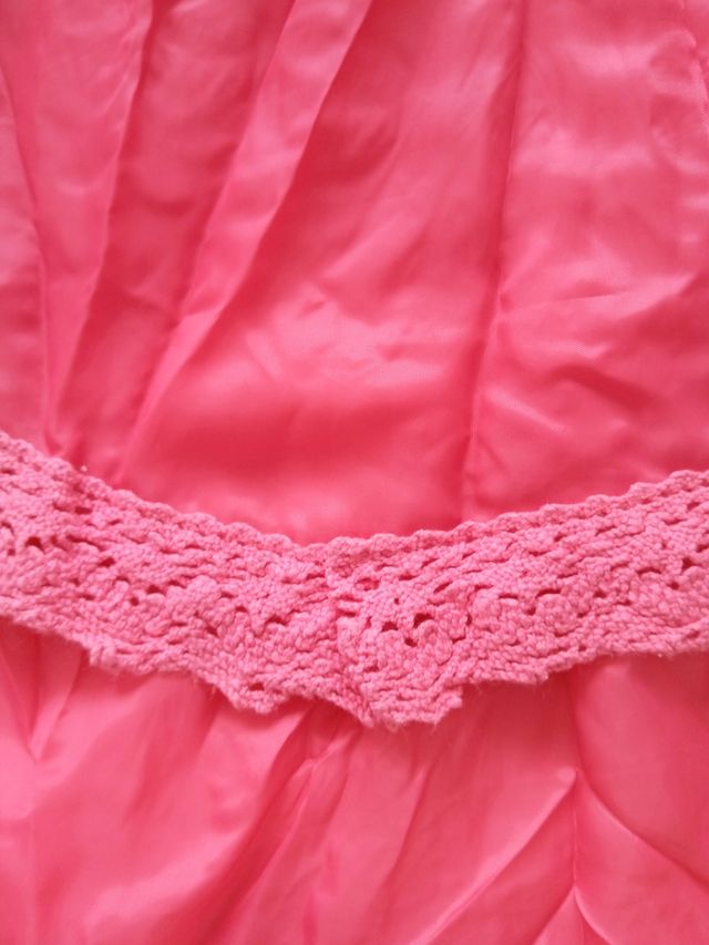 Falda larga rosa - boho