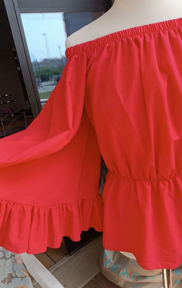 Blusa rossa Atmosphere