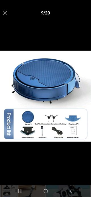Robot aspirador Bluetooth
