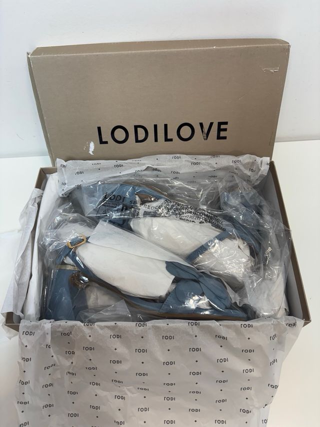 LODILOVE - Zapatos tacón azul