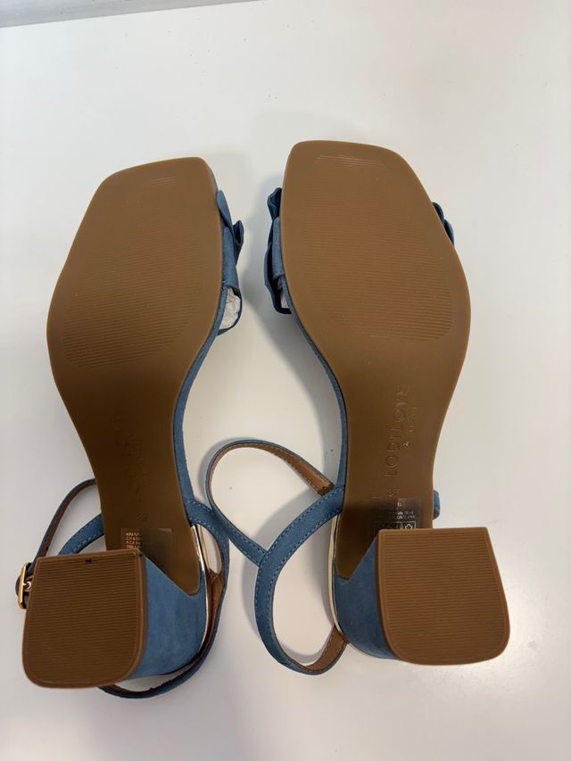 LODILOVE - Zapatos tacón azul