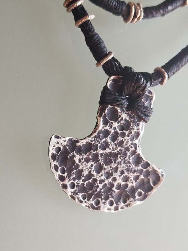 COLLAR DE PLATA AUTÉNTICA  NORUEGO/ VIKINGO