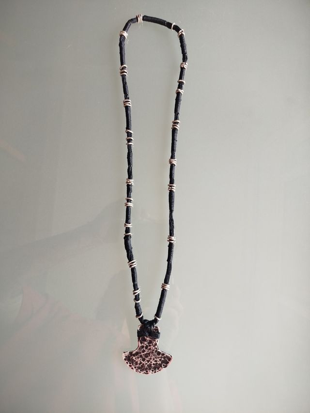 COLLAR DE PLATA AUTÉNTICA  NORUEGO/ VIKINGO