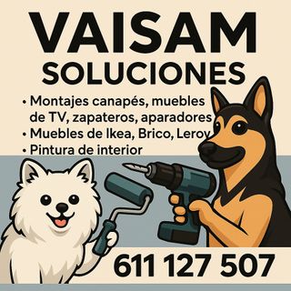 Pintor y montador muebles económico y rapido