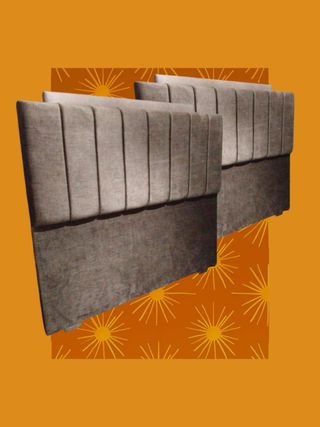 Cabezeras cama - Blanco y Gris