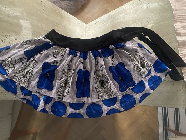 Mini Falda Killah Azul y Blanca