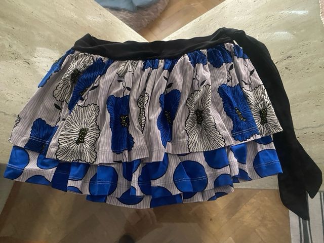 Mini Falda Killah Azul y Blanca