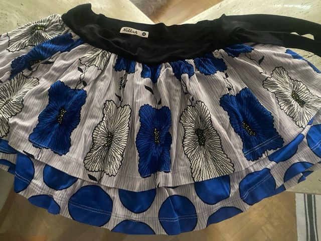 Mini Falda Killah Azul y Blanca