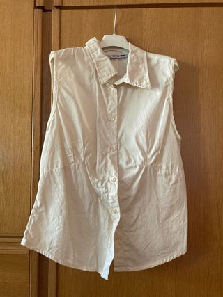 Camicia smanicata estiva da donna