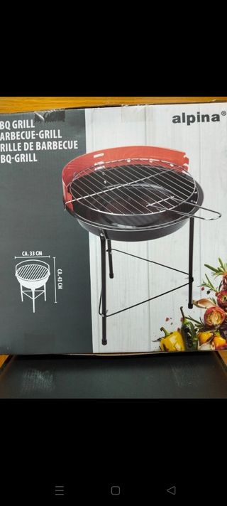 Barbacoa Alpina - Parrilla metalica