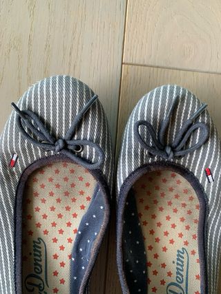 Ballerine Tommy Hilfiger Denim a righe