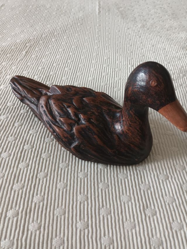 2 Patos Decorativos de Arcilla