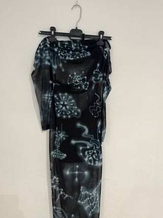 Vestido estampado fiesta 