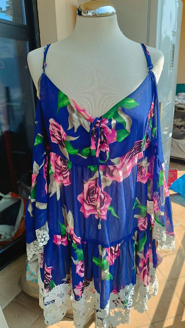 Vestito Mexton fiori tg M