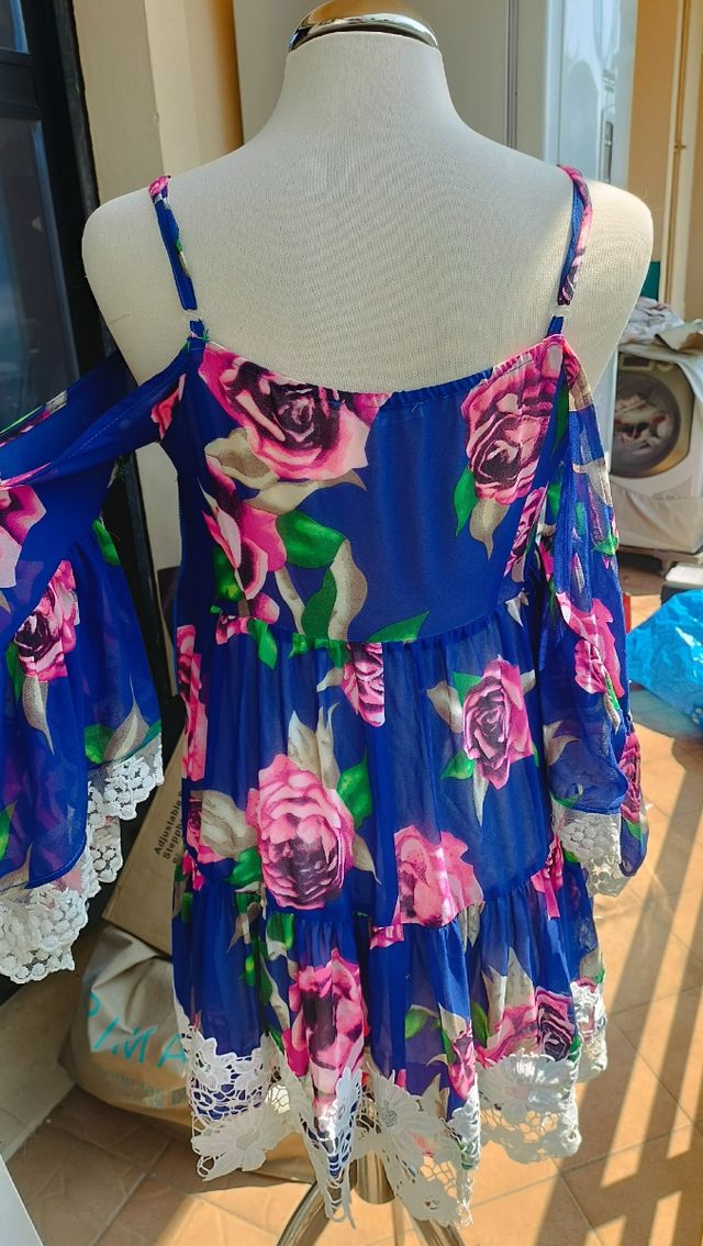 Vestito Mexton fiori tg M