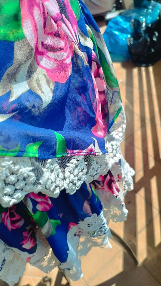 Vestito Mexton fiori tg M