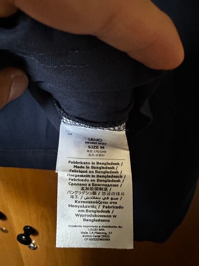 Maglia Liu Jo Uomo Blu