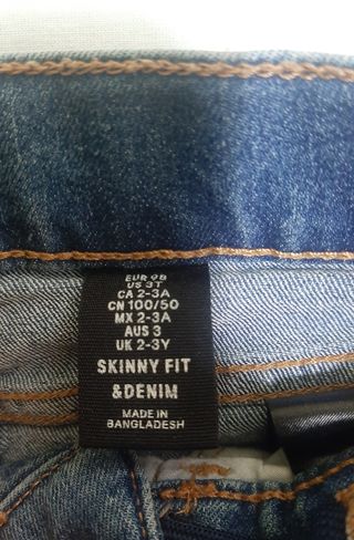 Jeans bimbo Tg 2-3 anni