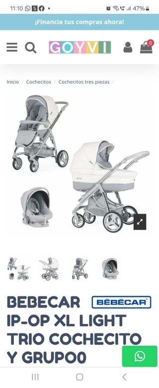Bebecar Ip-Op XL Light Trio