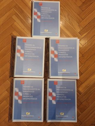 Temario Oposiciones FP Diagnóstico Clínico