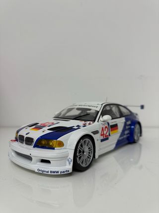 BMW M3 GTR 1:18 de segunda mano por 250 EUR en Andria en WALLAPOP