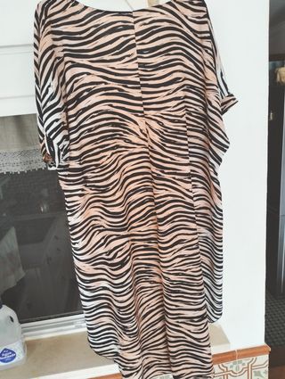Vestido Zebra - Talla 50