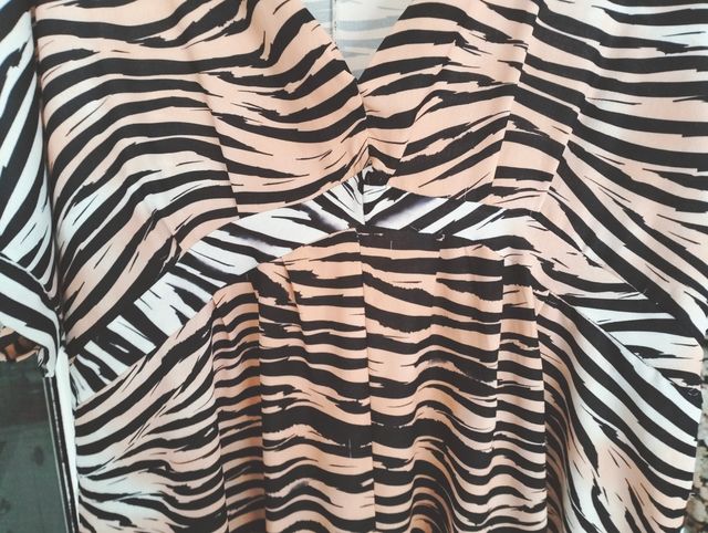 Vestido Zebra - Talla 50
