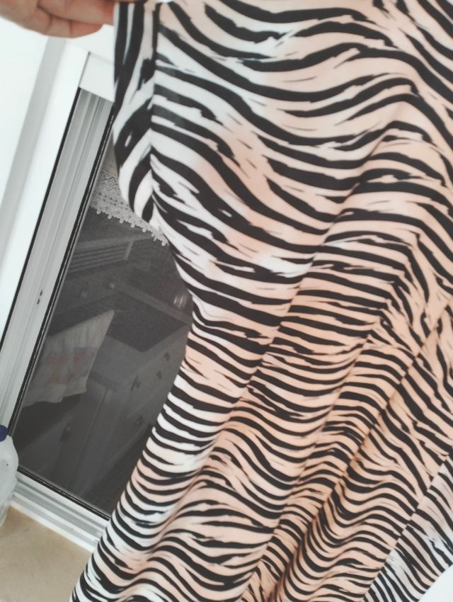 Vestido Zebra - Talla 50