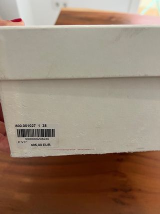Sandalias cuña Balenciaga azul marino. nuevas.