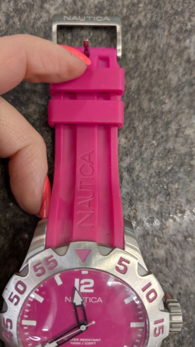 Nautica orologio rosa