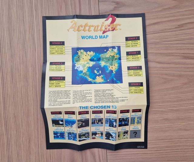 Actraiser 2 Super Nintendo