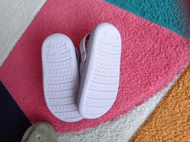 Zuecos niño niña chanclas playa piscina talla 29